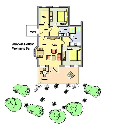 شقة Ahndole-hollken-wohnung-3a سانكت بيتر اوردنغ